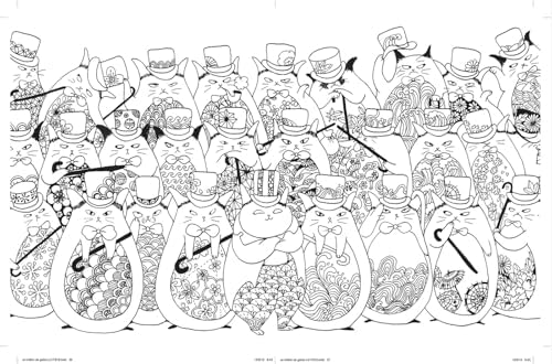 Un millón de gatos. Felinos adorables para colorear / A Million Cats (Spanish Edition) by Lulu Mayo