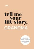 Tell Me Your Life Story, Grandma: A Grandmother’s Guided Journal and Memory Keepsake Book (Tell Me Your Life Story® Series Books) by Questions About Me