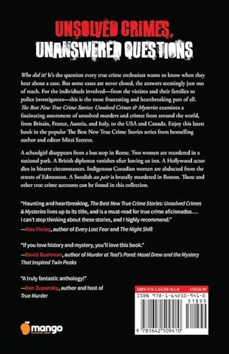The Best New True Crime Stories: Unsolved Crimes & Mysteries by Mitzi Szereto