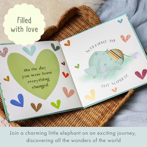 Welcome To The World: New Baby Gift & Keepsake Book - Premium Hardcover Nursery Storybook for Baby Showers, Christenings & Newborn Celebrations by Lucy Tapper