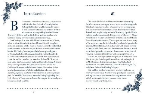 Blueberries for Sal Cookbook: Sweet Recipes Inspired by the Beloved Children's Classic by Robert McCloskey