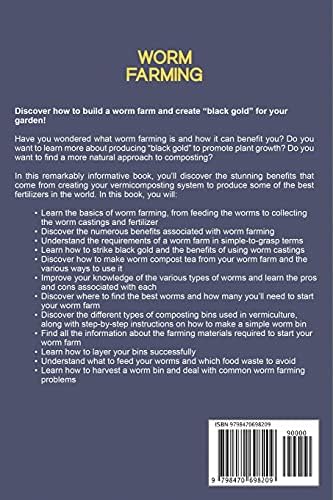 Worm Farming: An Essential Guide to Vermiculture, Vermicomposting, and Making Worm Bins (Sustainable Gardening) by Dion Rosser