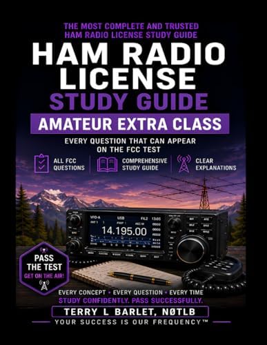 Ham Radio License Study Guide: Amateur Extra Class by Terry L Barlet N0TLB