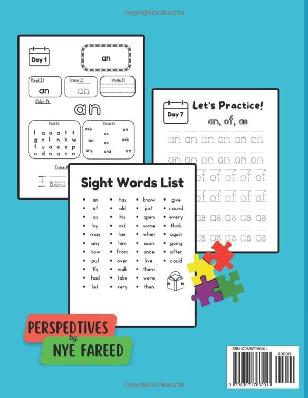 60 Day Summer Sight Words: Get Ready for 2nd Grade: First to Second Grade Sight Words. Great for Ages 6-8. No Tears. Fun Activities. Early Reading ... Sight Words: 60 Days of FUN Reading Practice) by perSPEDtives