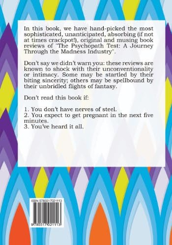 100 Facts about the Psychopath Test: A Journey Through the Madness Industry That Even the CIA Doesn't Know by Jason Strong