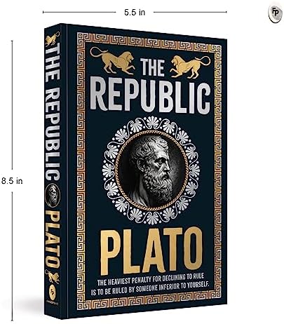 Republic (Deluxe Hardbound Edition) , The by Plato