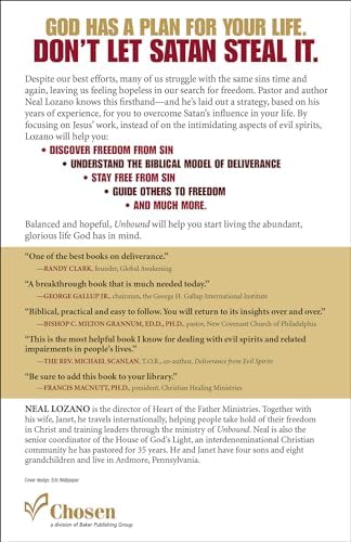 Unbound: A Practical Guide to Deliverance | Break Free and Stay Free from Sin and Satan’s Influence | Spiritual Warfare Prayers and Biblical Strategies by Neal Lozano