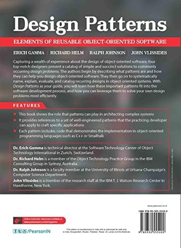 Design Patterns: Elements of reusable object-oriented software (Bilingual Edition) by (MEI) GA MA (Gamma.E.) DENG LI YING JUN DENG YI
