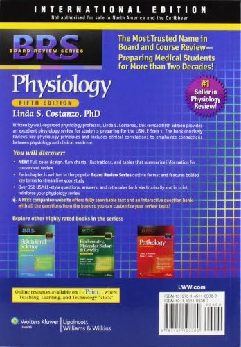 BRS Physiology by Linda S. Costanzo
