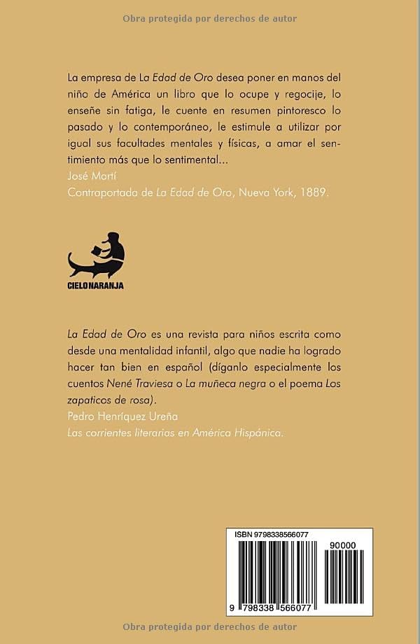 La Edad de Oro: Edición ilustrada (Spanish Edition) by José Martí
