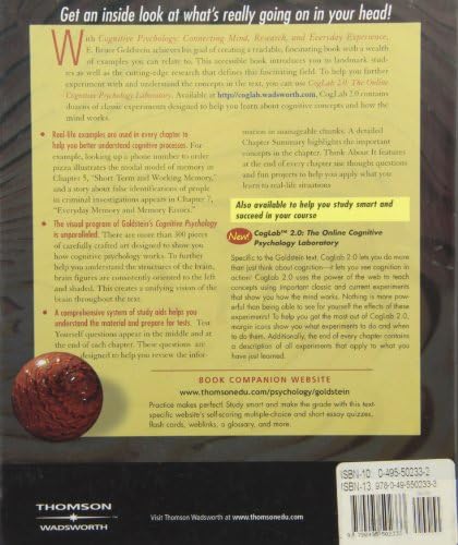 Cognitive Psychology: Connecting Mind, Research and Everyday Experience by E. Bruce Goldstein