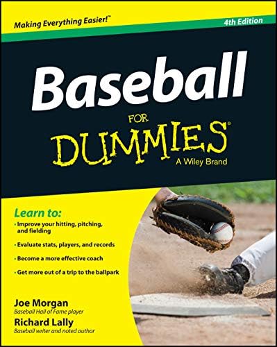 Baseball For Dummies by Joe Morgan