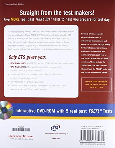 Official TOEFL iBT Tests by McGraw-Hill Education