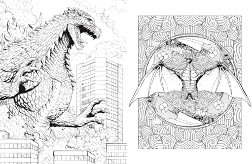 Godzilla: The Official Coloring Book by Titan