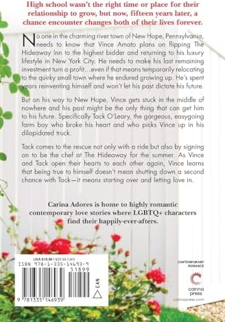 The Hideaway Inn: A Heartwarming Gay Second Chance Romance (Seasons of New Hope, 1) by Philip William Stover