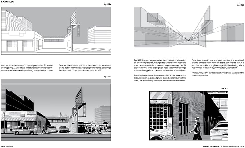 Framed Perspective Vol. 1: Technical Perspective and Visual Storytelling by Marcos Mateu-Mestre