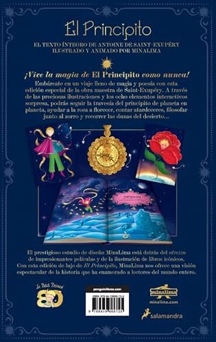 El Principito (edición ilustrada y animada por MinaLima) / The Little Prince (MinaLima Edition) (Spanish Edition) by Antoine De Saint-Exupéry