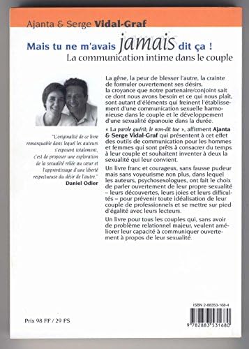 Mais tu ne m'avais jamais dit ça !: La communication intime dans le couple by Carolle Vidal-Graf
