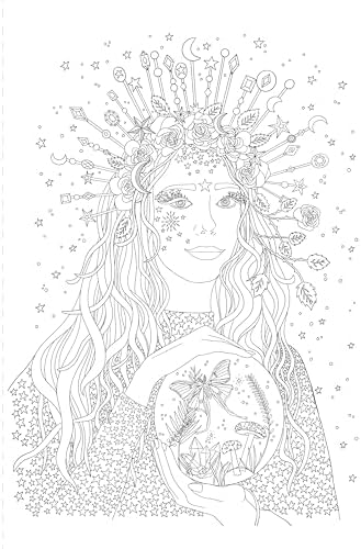 A Mystical Coloring Book: Unlock Your Magic: 50 inspiring images to color. by Sofia Liotta