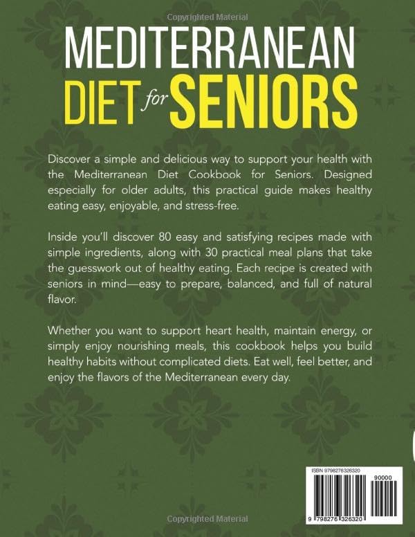 Mediterranean Diet Cookbook for Beginners – Healthy Eating Cook Books with Easy Mediterranean Diet Meal Plan – Easy Recipes and Instructions – Ideal Cookbook for Seniors, Weight Management by MR . Saad