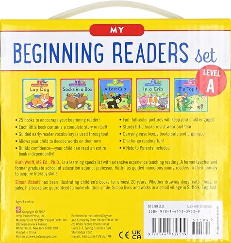 My Beginning Readers Set - Level A (A Complete Set of 25 First Reader Books) by Ruth Wolff MS.Ed. Ph.D.