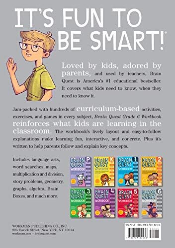 Brain Quest Workbook: Grade 6 by Persephone Walker