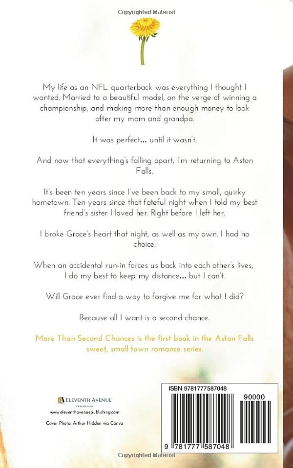 More Than Second Chances: A Sweet, Small-Town Romance (Aston Falls) by Sara Jane Woodley