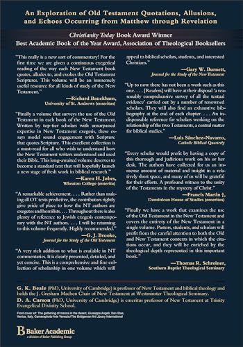 Commentary on the New Testament Use of the Old Testament: A Comprehensive Bible Commentary on Old Testament Quotations, Allusions & Echoes That Appear from Matthew through Revelation by D. A. Carson