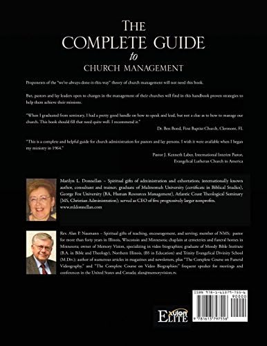 The Complete Guide to Church Management by MS M. L. Donnellan