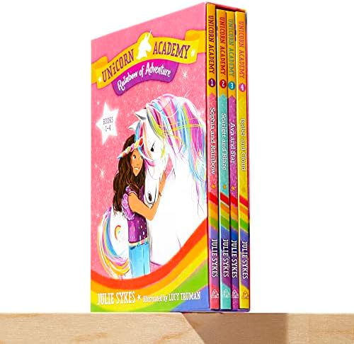 Unicorn Academy: Rainbow of Adventure Boxed Set (Books 1-4) by Julie Sykes
