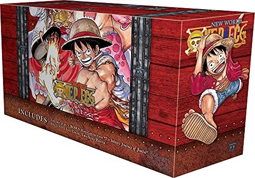 One Piece Box Set 4: Dressrosa to Reverie: Volumes 71-90 with Premium by Eiichiro Oda