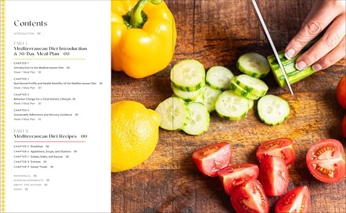 The 30-Day Mediterranean Meal Plan and Cookbook: A Beginner’s Guide to the World’s Best Diet for Long-Term Health and Longevity by Alexandria Zozos