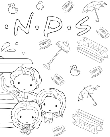 The Official Friends Coloring Book: The One with 100 Images to Color! by Micol Ostow