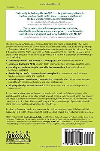 ADHD Diagnosis and Management: A Practical Guide for the Clinic and the Classroom by Mark Wolraich M.D.