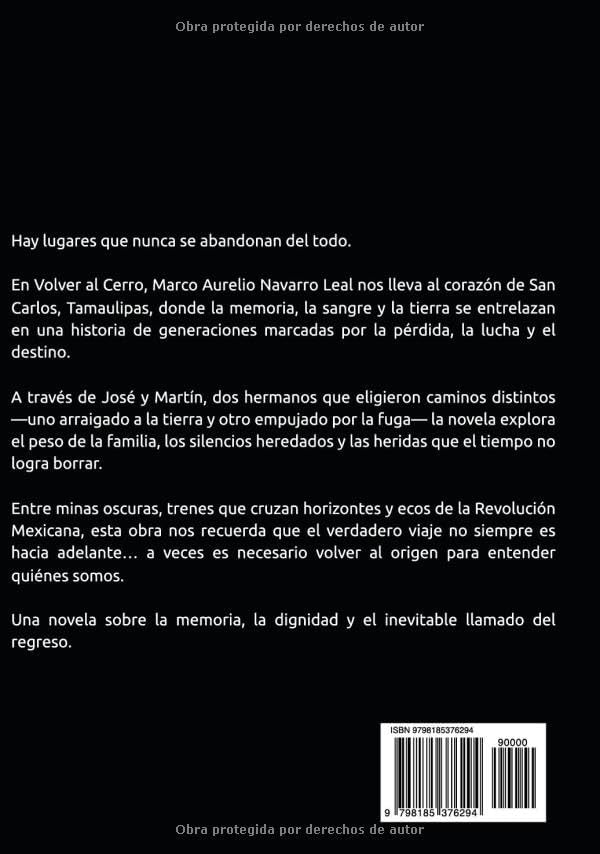 Volver al Cerro (Spanish Edition) by Marco Aurelio Navarro Leal