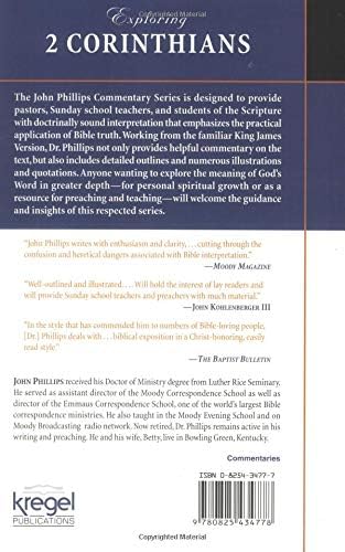 Exploring 2 Corinthians (John Phillips Commentary Series) by John Phillips