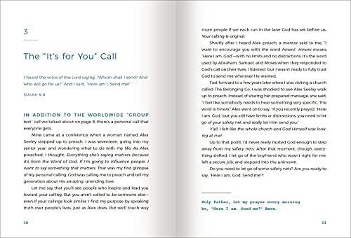 Live on Purpose: 100 Devotions for Letting Go of Fear and Following God by Sadie Robertson Huff