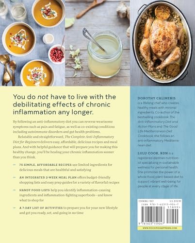 The Complete Anti-Inflammatory Diet for Beginners: A No-Stress Meal Plan with Easy Recipes to Heal the Immune System by Dorothy Calimeris