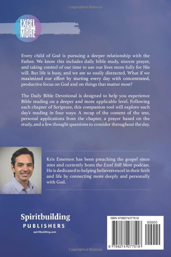 Daily Bible Devotional: Genesis: Explore Genesis, a chapter a day, with a content recap, appication paragraph, prayer, and thought questions. by Kris Emerson