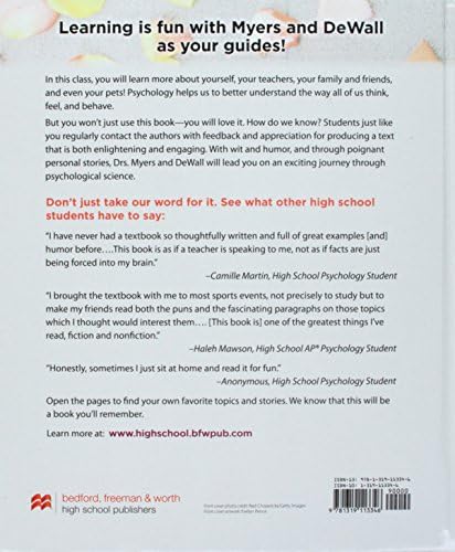 Psychology (High School Edition) by David Myers