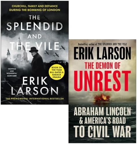 The Splendid and the Vile, The Demon of Unrest 2 Books Collection Set By Erik Larson by Erik Larson