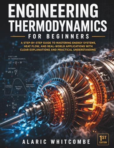Engineering Thermodynamics for Beginners: A Step-by-Step Guide to Mastering Energy Systems, Heat Flow, and Real-World Applications with Clear Explanations and Practical Understanding by Alaric Whitcombe