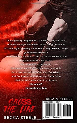 Cross the Line: An MM Enemies to Lovers High School Romance by Becca Steele