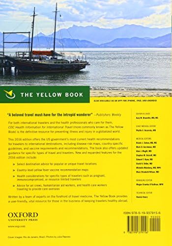 CDC Health Information for International Travel 2016 by Centers for Disease Control and Prevention Centers for Disease Control and Prevention