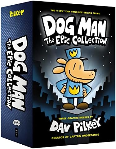 Dog Man: The Epic Collection: From the Creator of Captain Underpants (Dog Man #1-3 Box Set) by Dav Pilkey