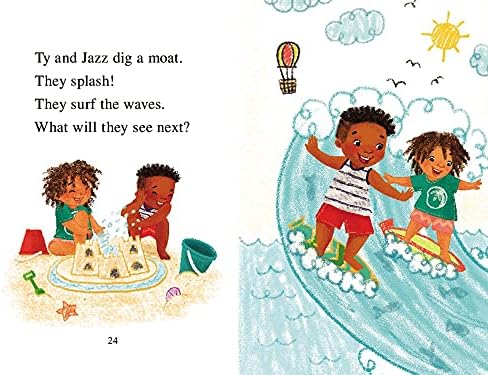 Ty's Travels: Beach Day!: A Fun Beach Day Adventure for Early Readers (My First I Can Read) by Kelly Starling Lyons