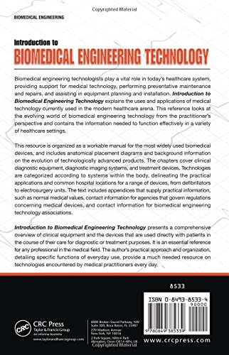 Introduction to Biomedical Engineering Technology by Laurence J. Street