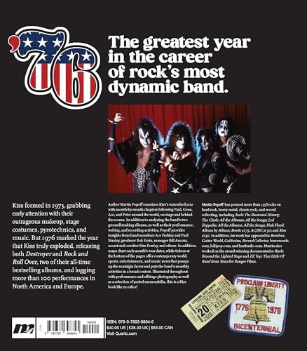 Kiss '76: Twelve Months That Defined the Hottest Band in the Land by Martin Popoff