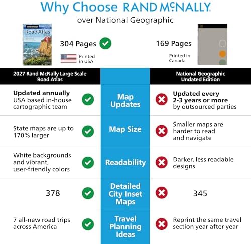 Rand McNally 2027 Large Scale Road Atlas by Rand McNally
