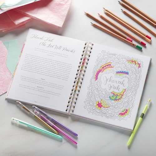 Coloring The Names of God: 52 Devotions and Coloring Pages to Encourage Reflection and Praise by Ann-Margret Hovsepian